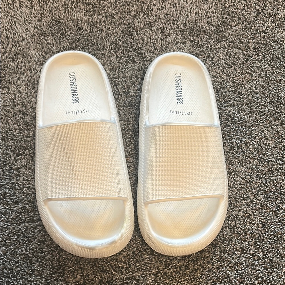 Stylish White Sandals by Birkenstock